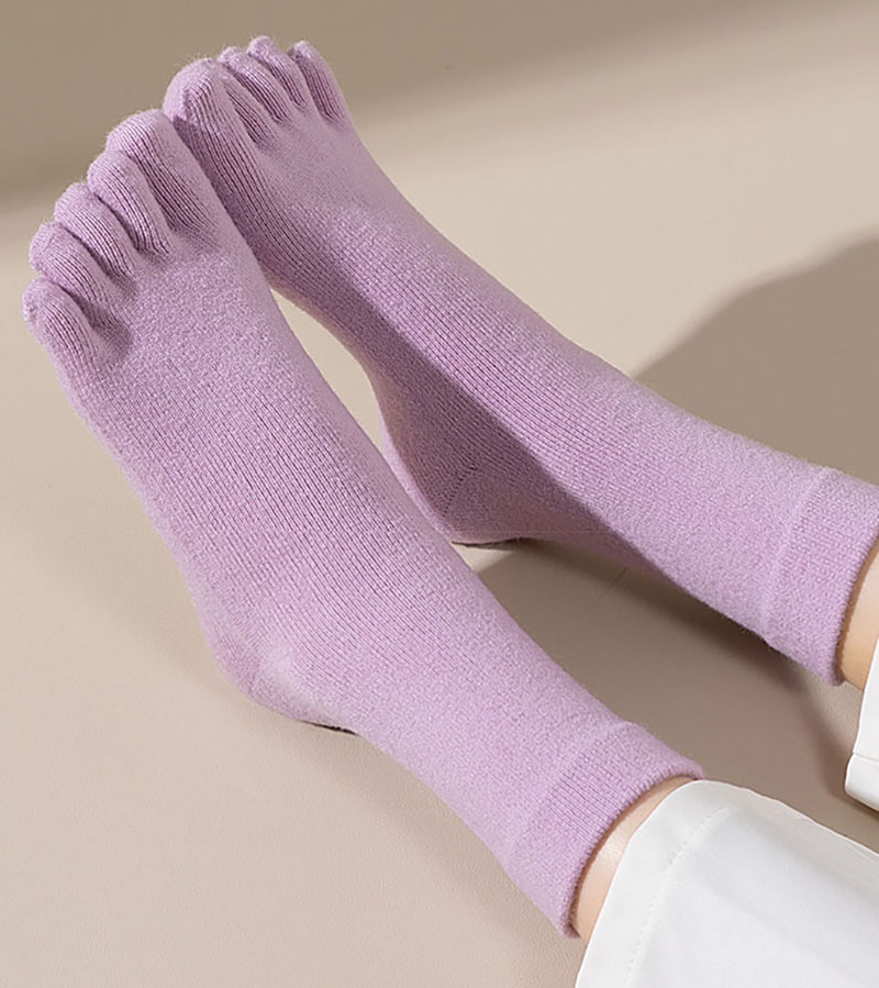 Autumn Winter Thicken Cashmere - огляд і ціна Toe Sock Split