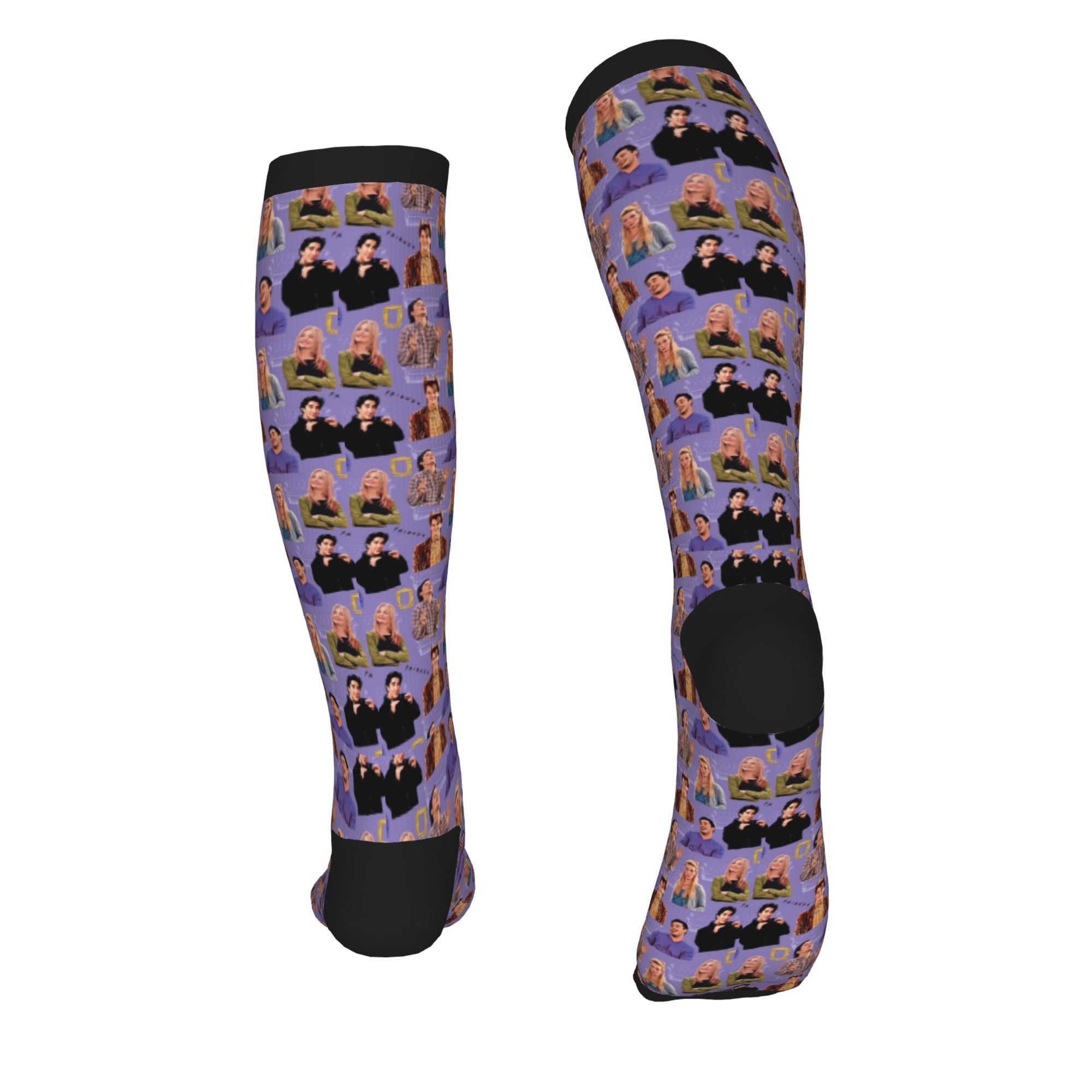 Friends Symbol Collage TV Show - огляд і ціна No Show Sock Women