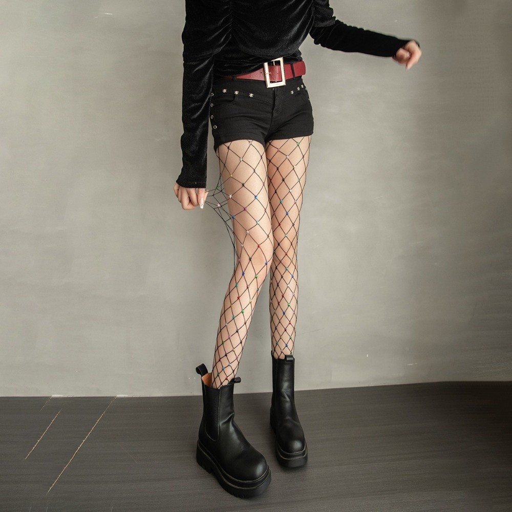 Y2K Colorful Fishnet Stockings - огляд і ціна Fishnet Stocking Women