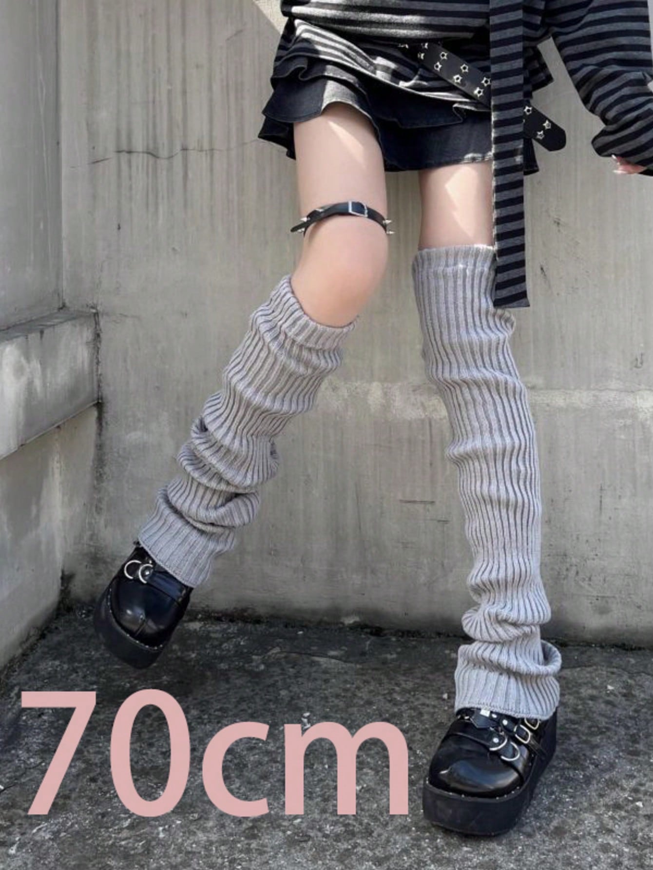 2pcs 70cm Extended Leg Warmers - огляд і ціна Boot Sock Slouchy