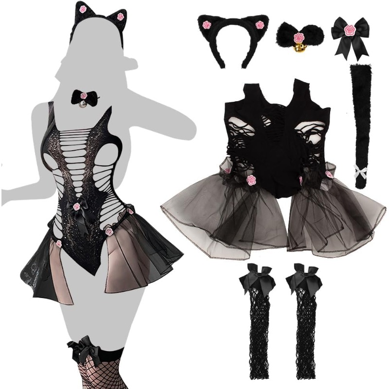 Women Sexy Lingerie Cosplay Ca - огляд і ціна Fishnet Stocking Women