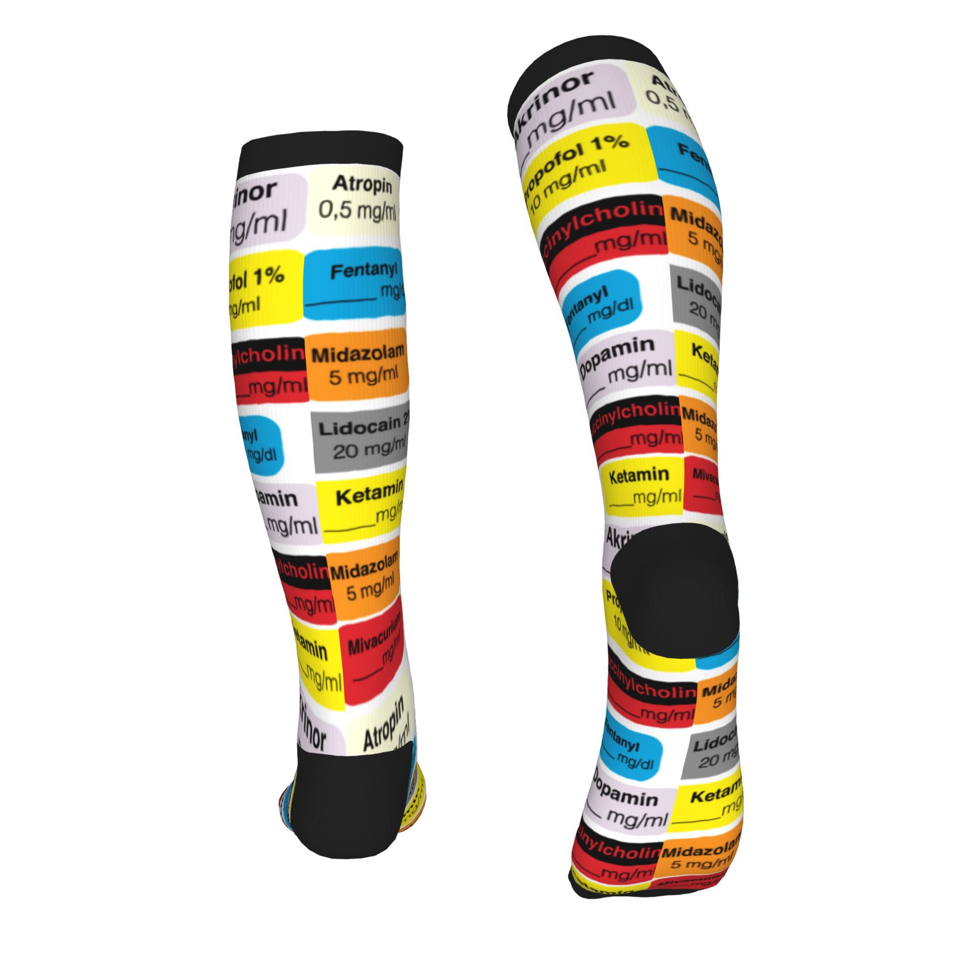 Anesthesia Medication Labels M - огляд і ціна Compression Sock Medical