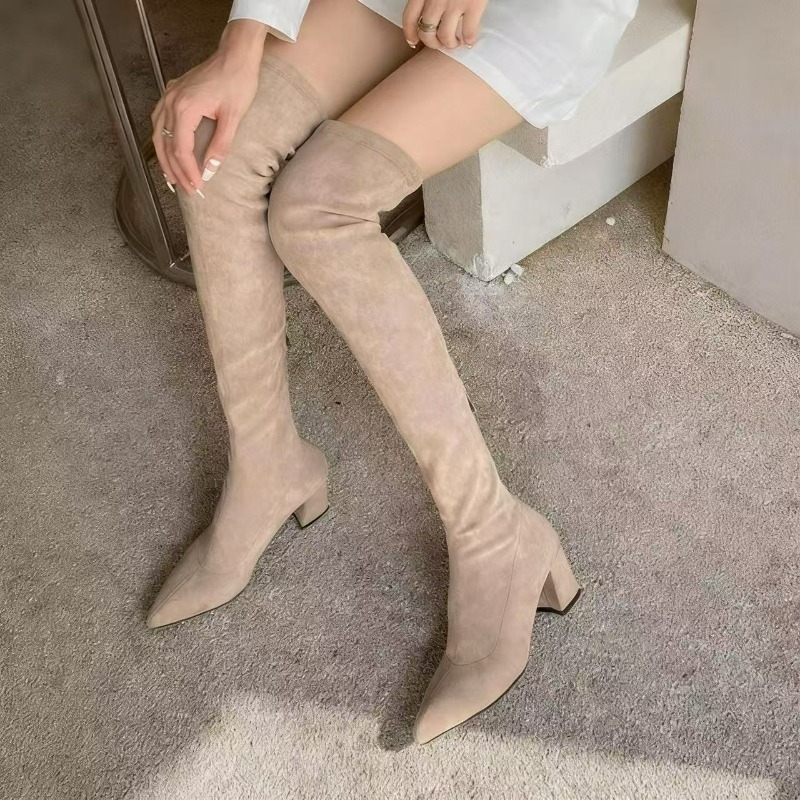 Sexy Women's Boots Pointed Toe - огляд і ціна Knee High Sock Women