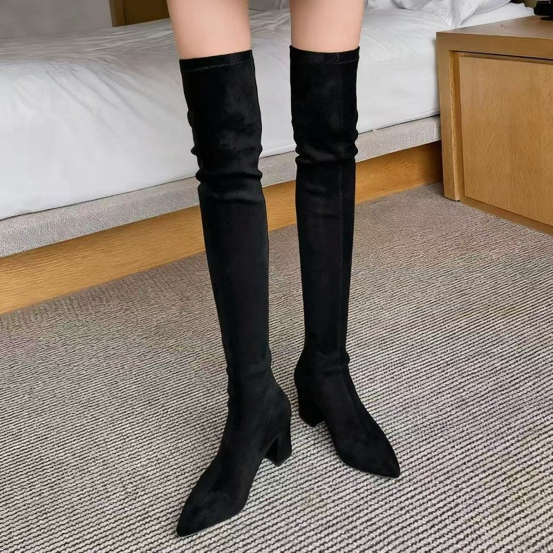 Sexy Women's Boots Pointed Toe - огляд і ціна Knee High Sock Women