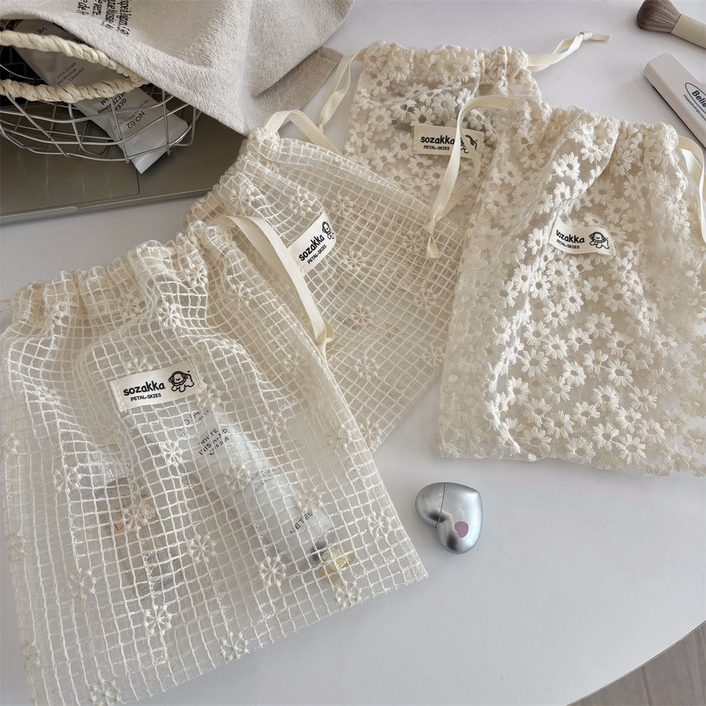 Lace Embroidered Daisy Mesh Dr - огляд і ціна Sock Organizer Tray