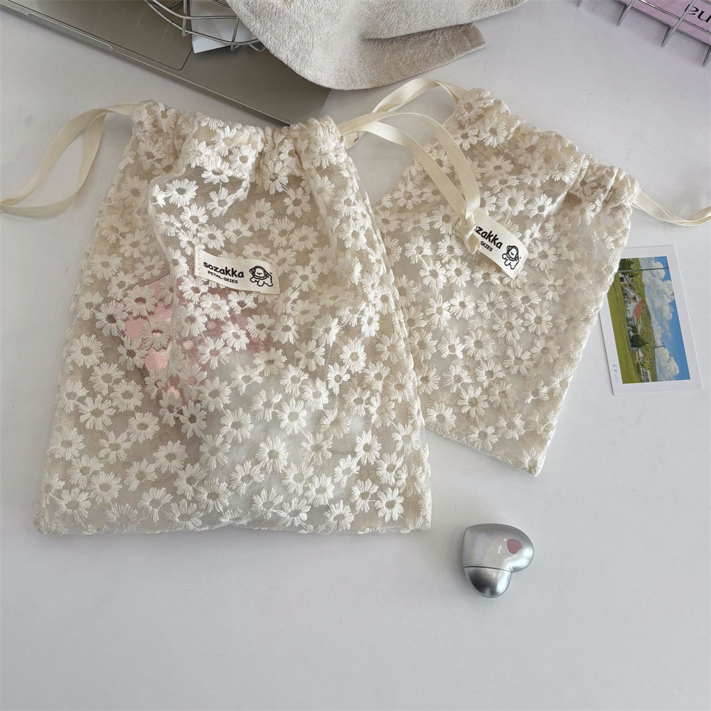 Lace Embroidered Daisy Mesh Dr - огляд і ціна Sock Organizer Tray