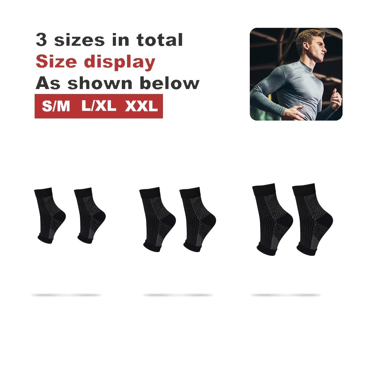 Ankle Support Socks Breathable - огляд і ціна Ankle Brace Sock