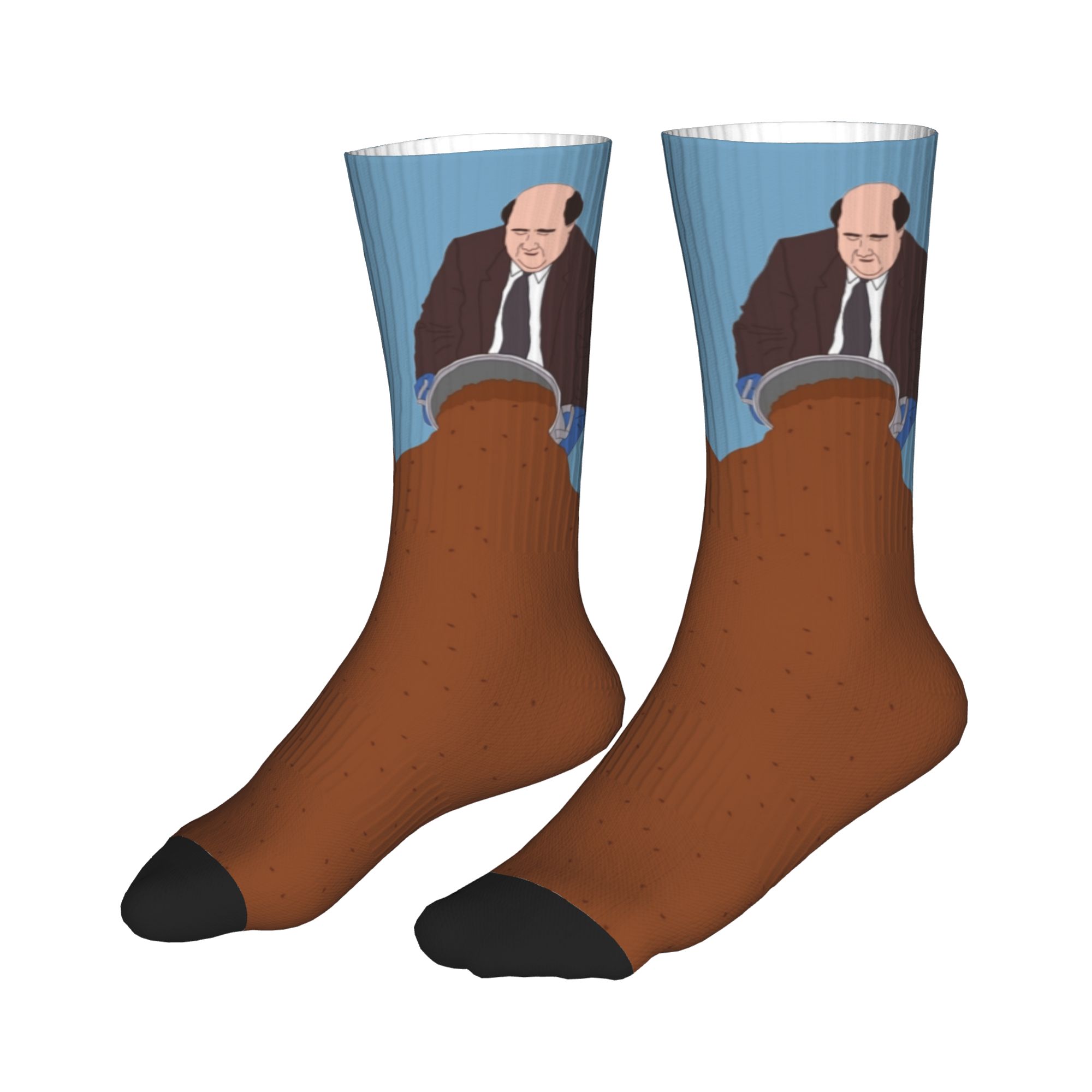 TV Show The Office Kevin's Fam - огляд і ціна Dress Sock Men