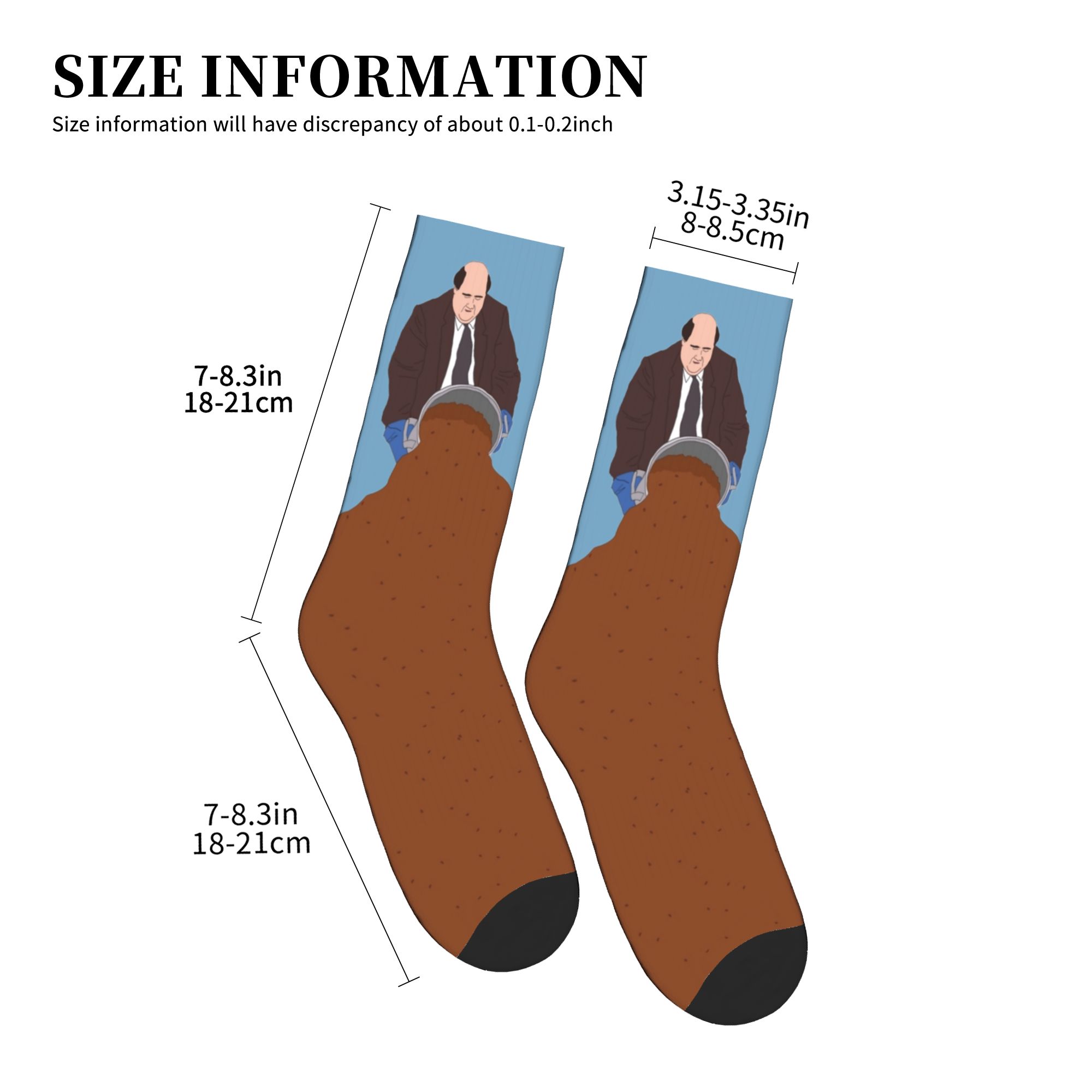 TV Show The Office Kevin's Fam - огляд і ціна Dress Sock Men
