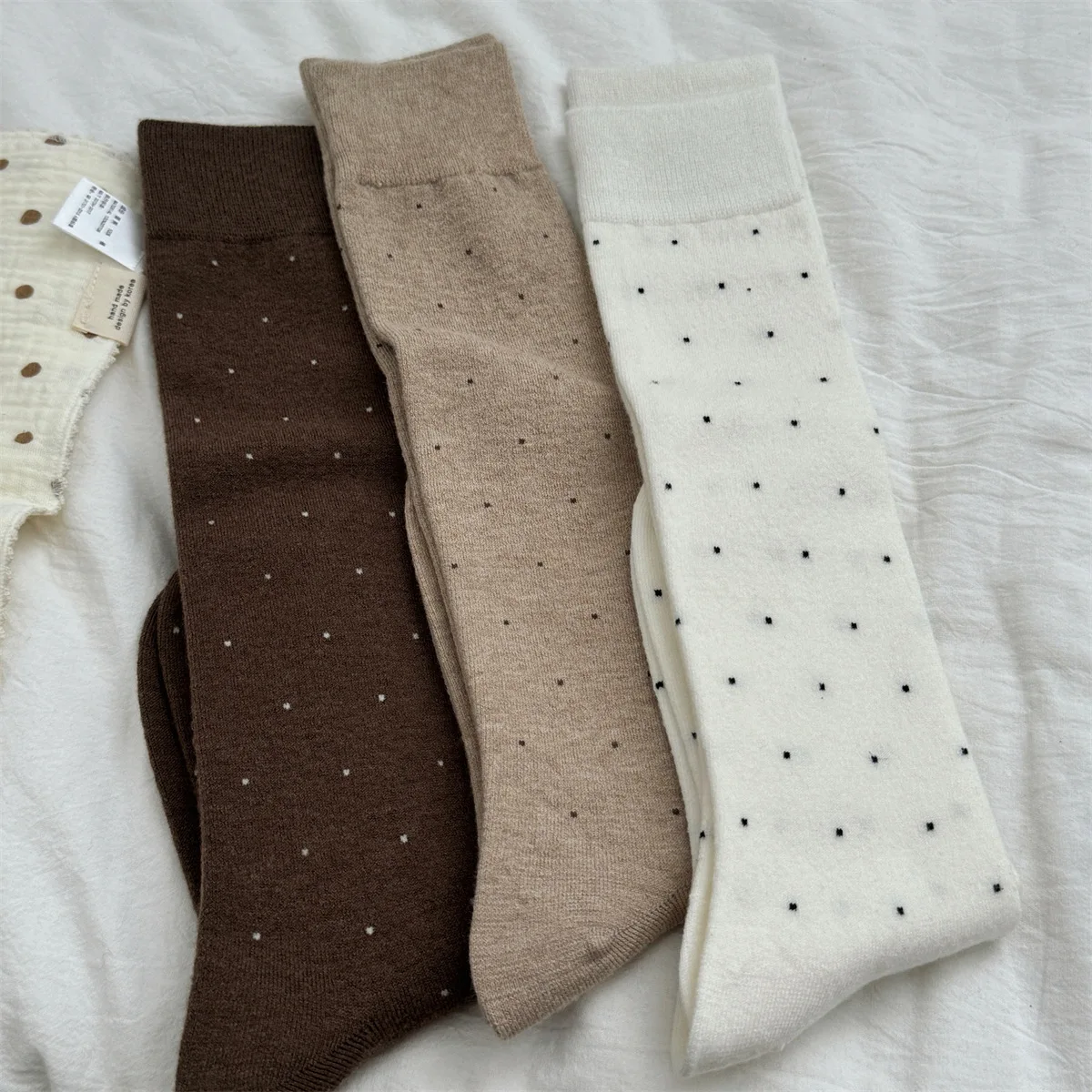 SP&CITY Winter Sweet Polka Dot - огляд і ціна Silk Sock Bamboo