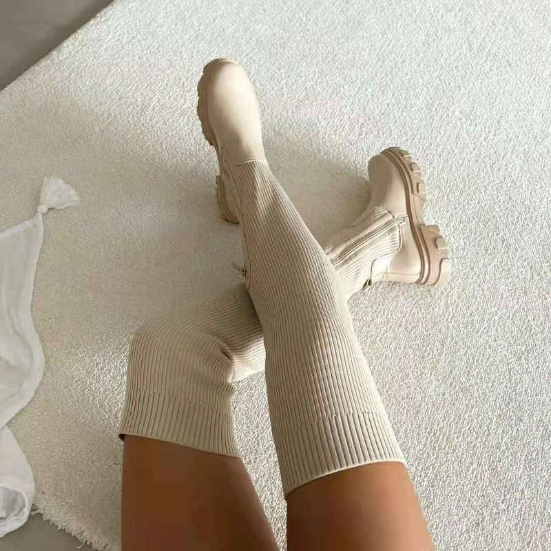 2025 Winter Shoes Women Socks  - огляд і ціна Knee High Sock Women
