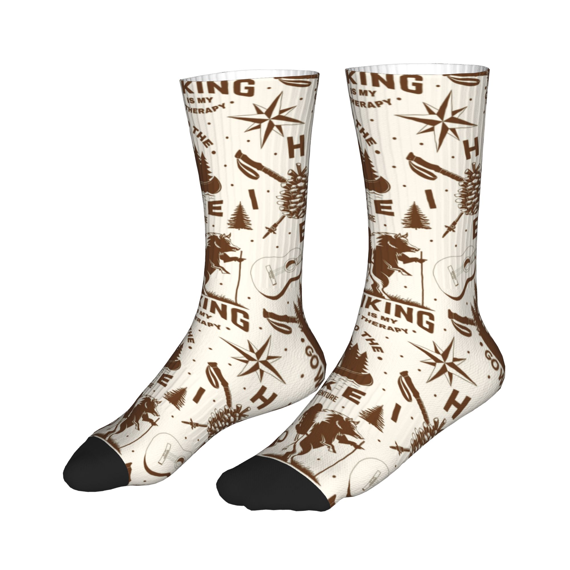 Novelty Mens Vintage Lake Hike - огляд і ціна Dress Sock Men