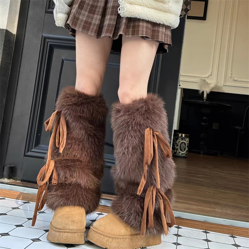 Faux Fur Leg Warmers for Women - огляд і ціна Boot Sock Slouchy