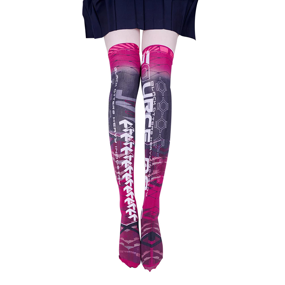 Anime Game Robot AI Mech Stock - огляд і ціна Knee High Sock Women