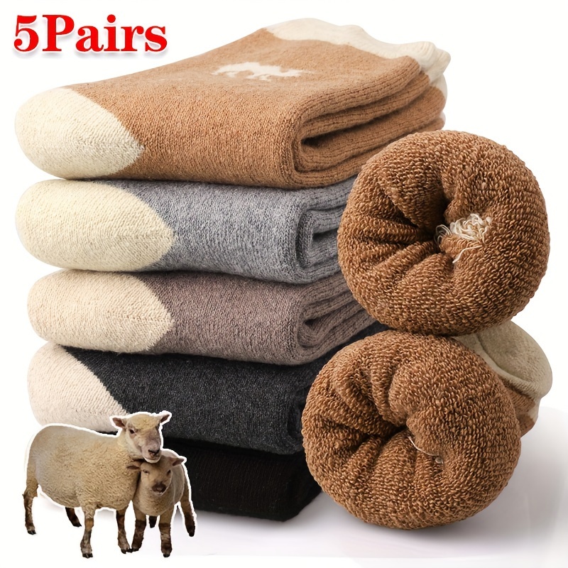 5 Pairs Thermal Winter Socks T - огляд і ціна Thermal Sock Winter