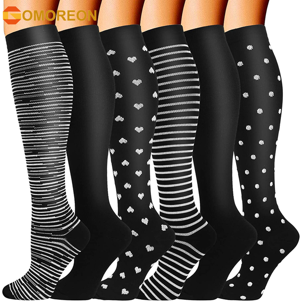 GOMOREON 6Pairs Compression So - огляд і ціна Compression Sock Medical