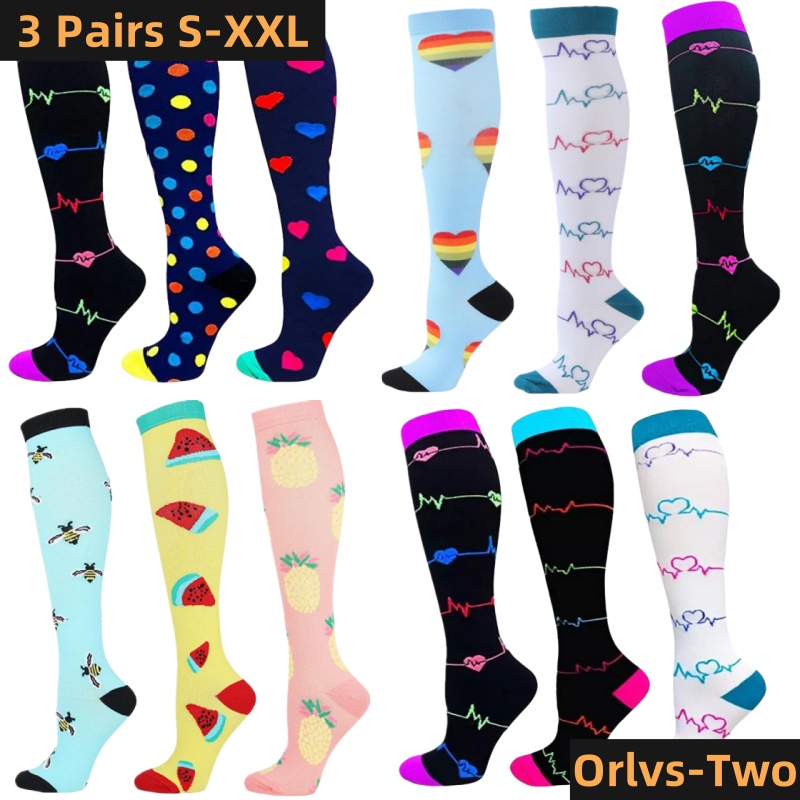 S-XXL 3 Pairs Free Shipping Nu - огляд і ціна Compression Sock Medical