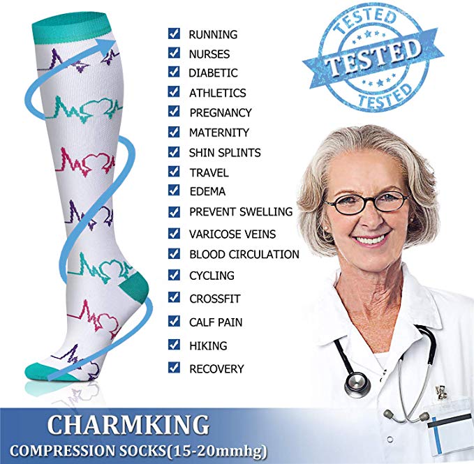 S-XXL 3 Pairs Free Shipping Nu - огляд і ціна Compression Sock Medical