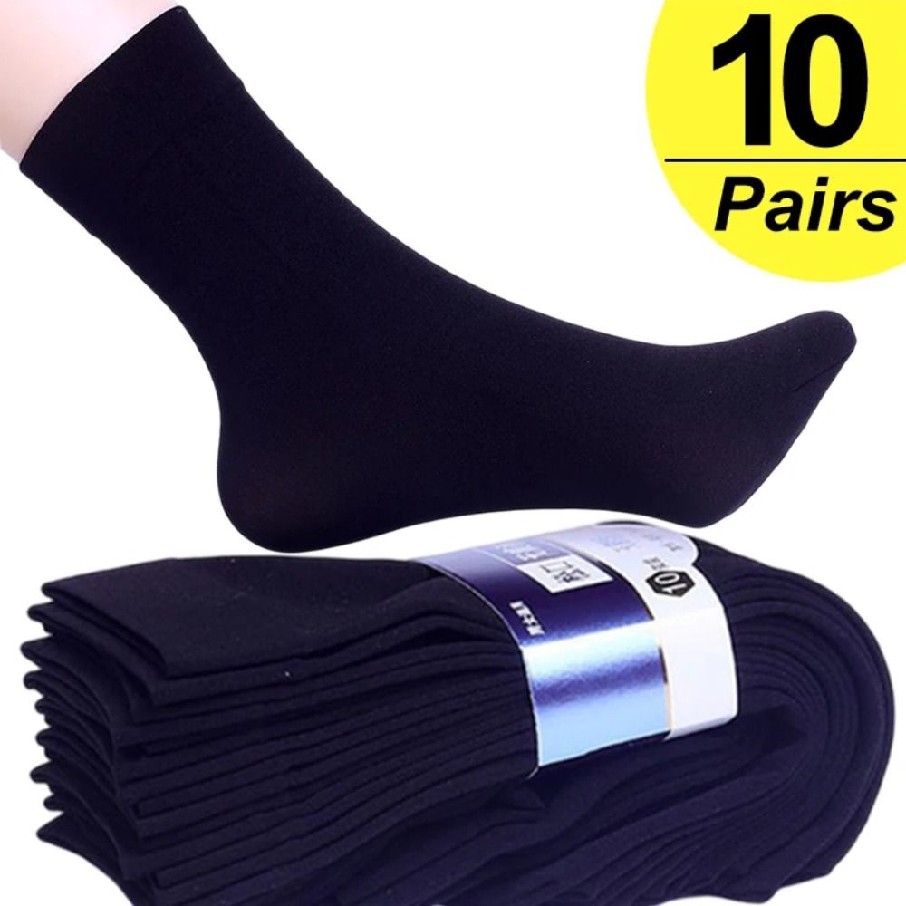 10pairs Casual Breathable Men  - огляд і ціна Silk Sock Bamboo
