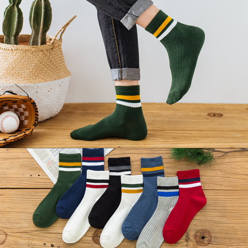 3 Pairs/Pack Cotton Mens Socks - огляд і ціна Cotton Crew Sock Pack