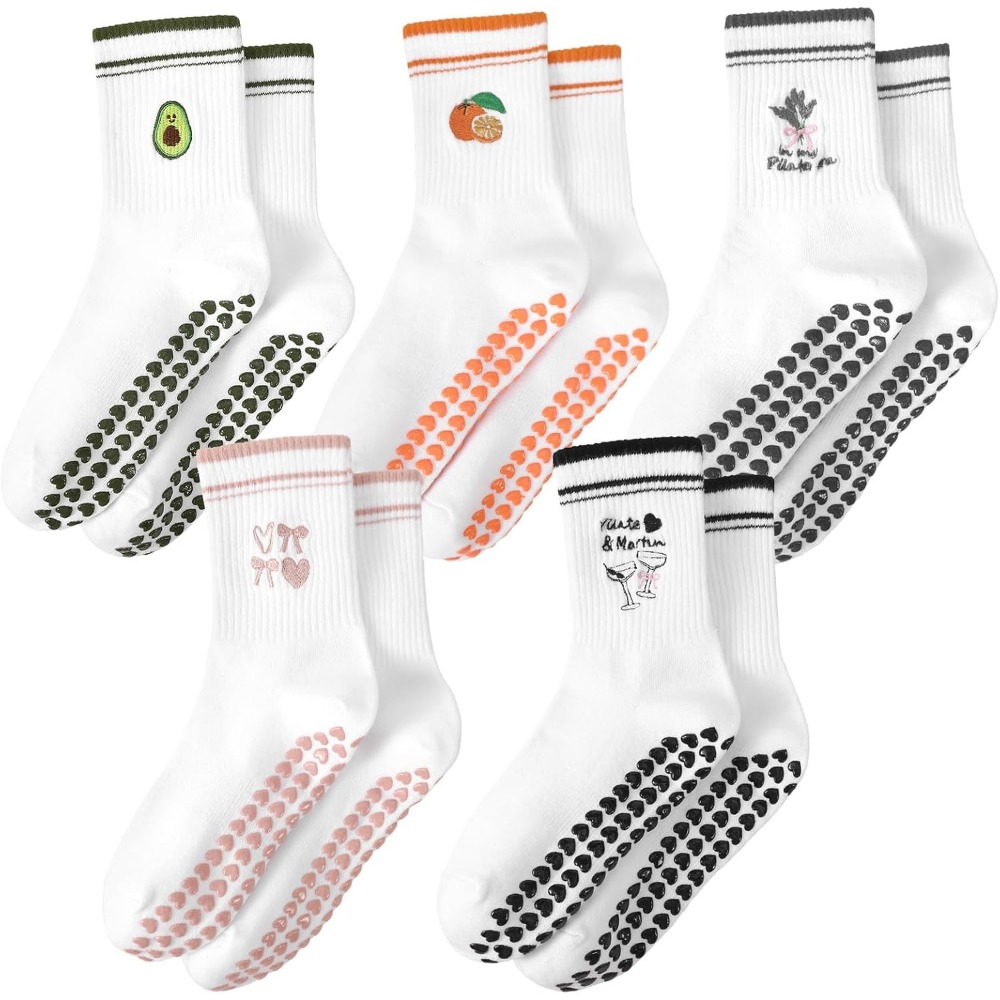 Women's Cute Ruffled Yoga Sock - огляд і ціна Grip Sock Yoga