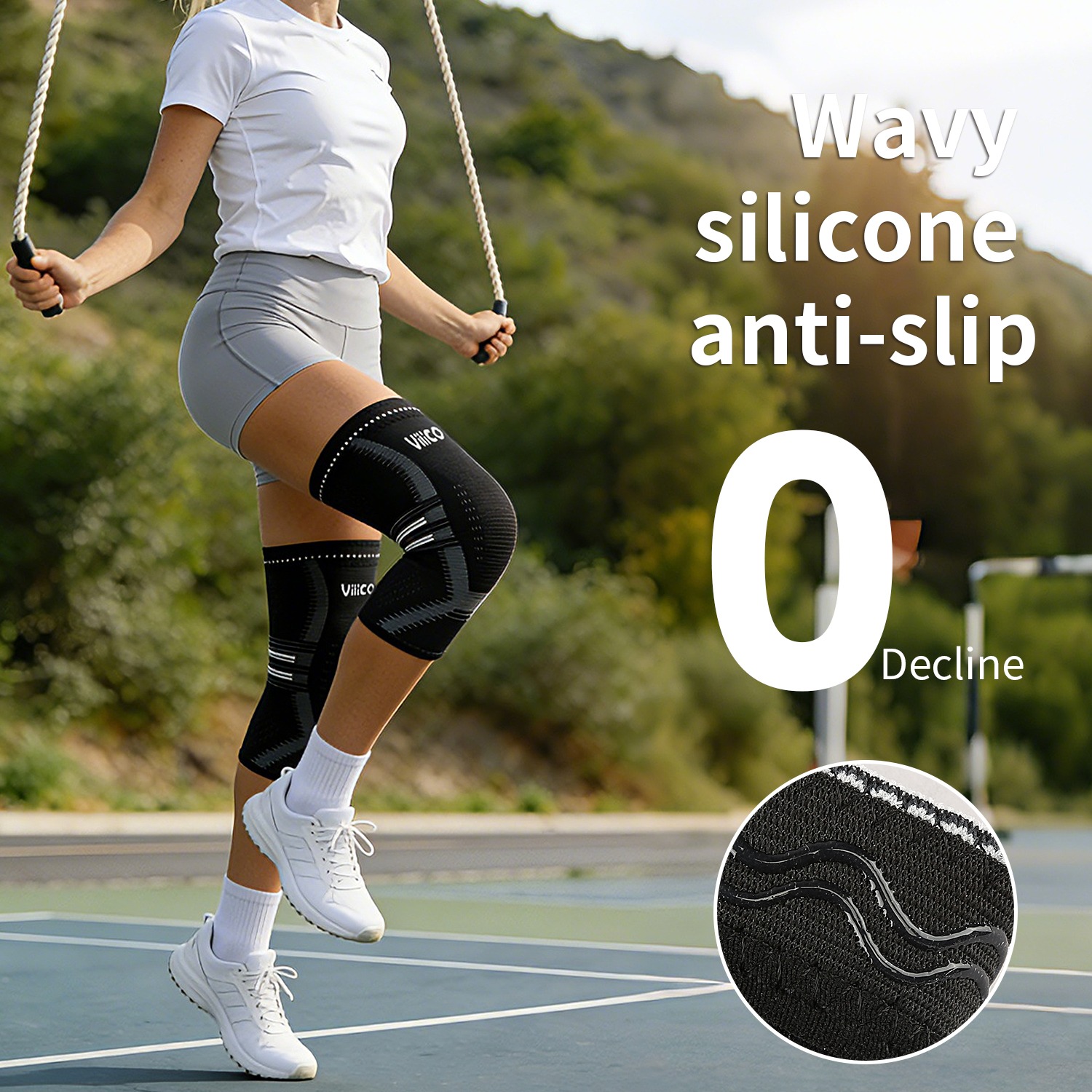 1PCS Knee Brace for Women & Me - огляд і ціна Compression Sleeve Calf