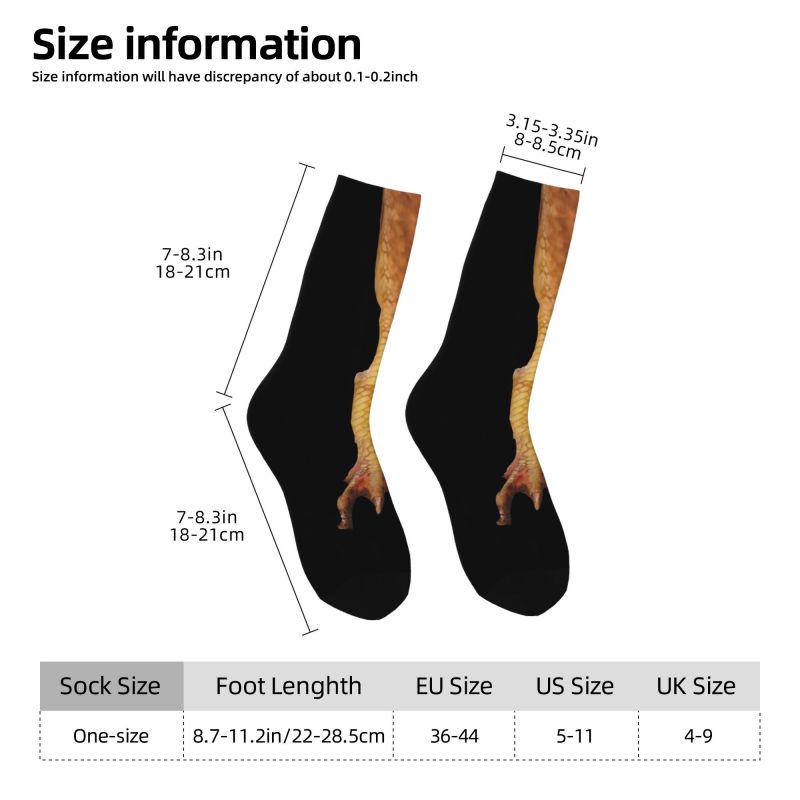 Chicken Paws Feet Mens Crew So - огляд і ціна Dress Sock Men