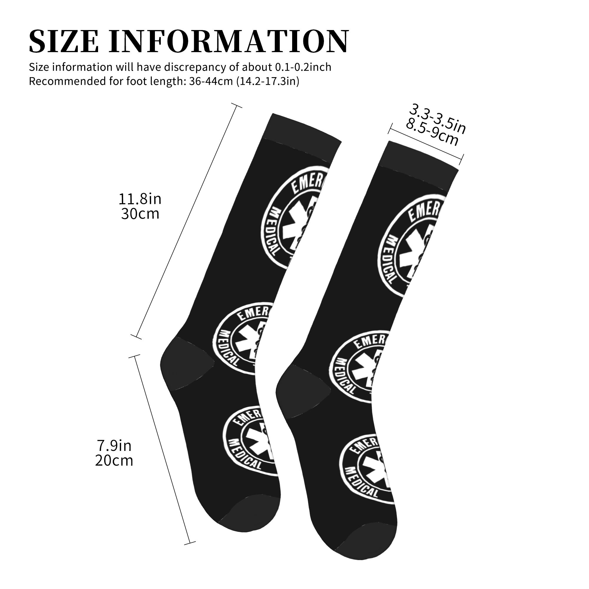 Emt Star Of Life Emergency Med - огляд і ціна Compression Sock Medical