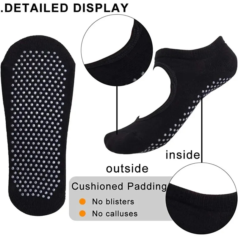 Backless Non-slip Fitness Yoga - огляд і ціна Grip Sock Yoga