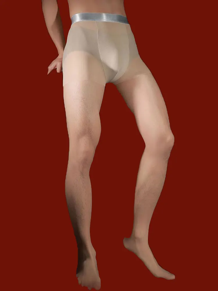Sexy Men Traceless Silver Wais - огляд і ціна Tights Pantyhose Sheer
