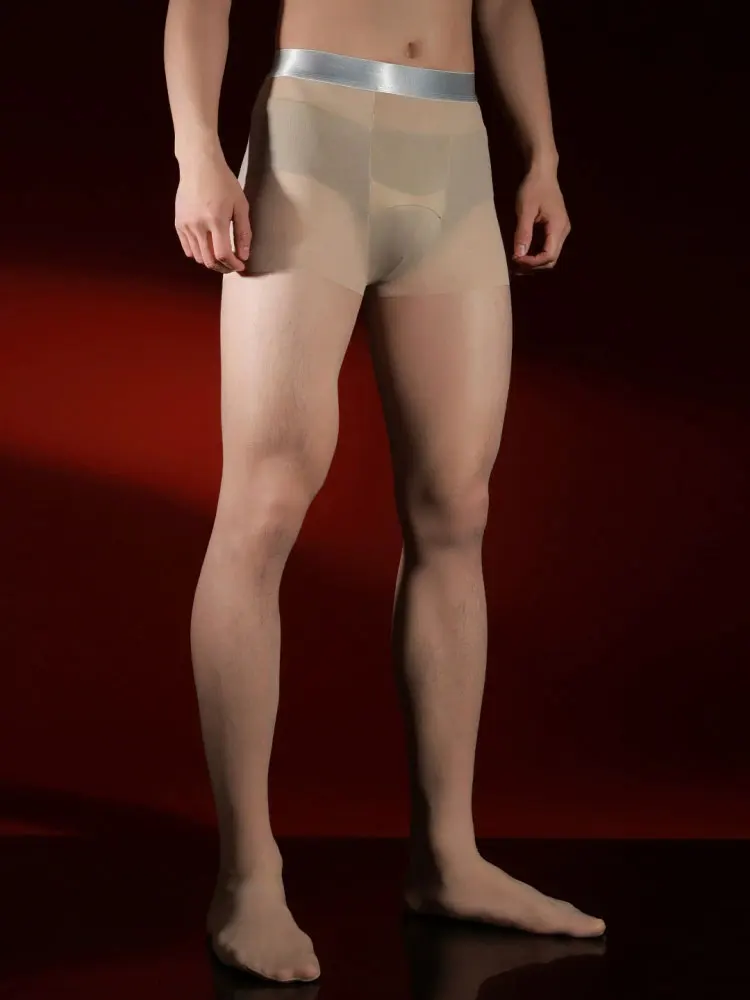 Sexy Men Traceless Silver Wais - огляд і ціна Tights Pantyhose Sheer