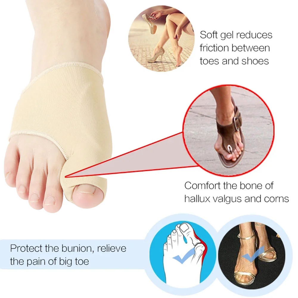 2Pcs Toe Separator Hallux Valg - огляд і ціна Ankle Brace Sock