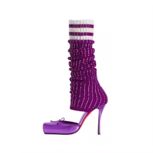 Butterfly-Kont Square Toe Knee - огляд і ціна Knee High Sock Women